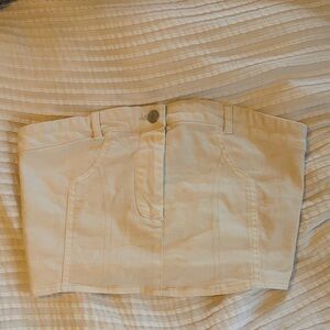 Forever 21 Cream Skort